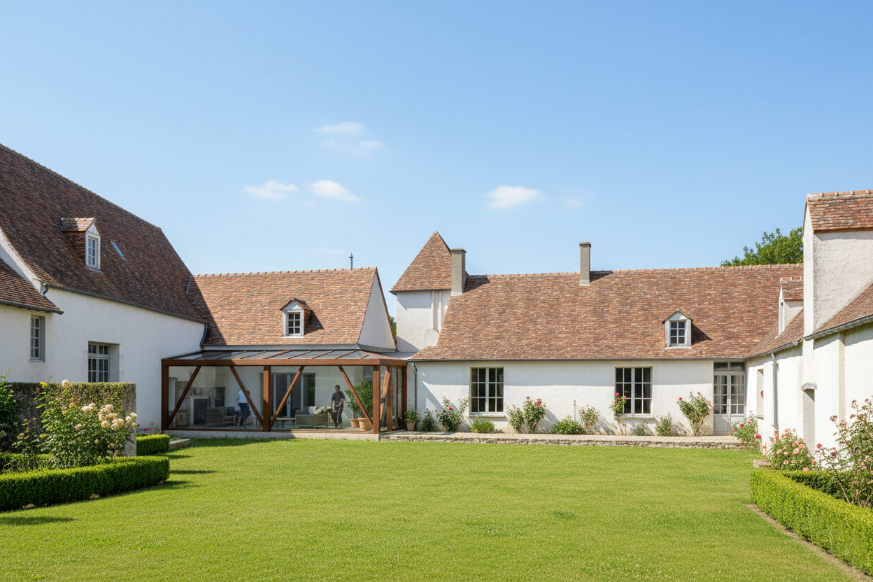 Manoir de Bécheron, Bécheron, Saché, Centre Val de Loire (45) — vue 2